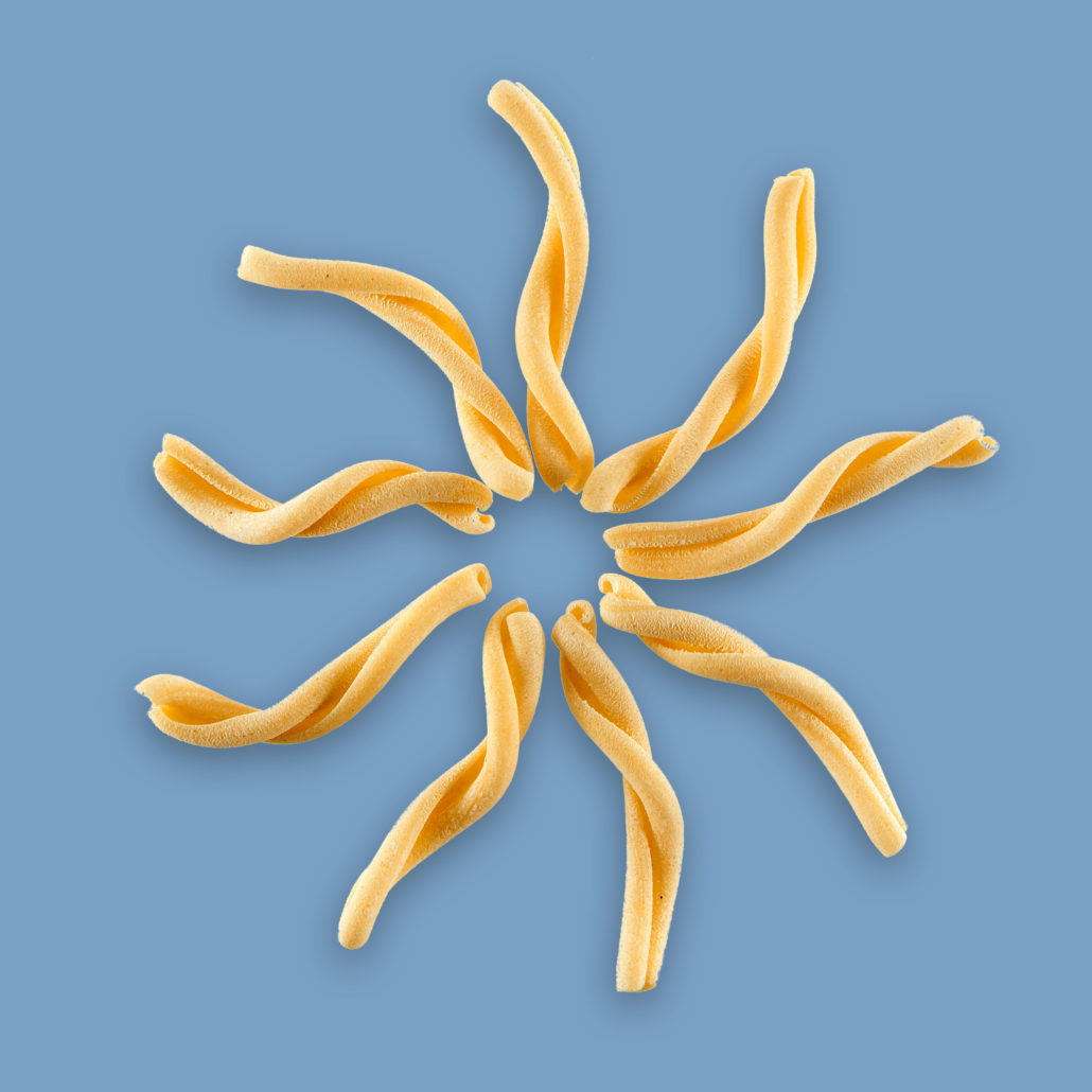 Draufsicht-Strozzapreti-Natur